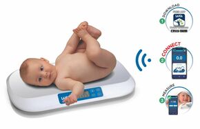 Laica PS7030 pametna elektronska tehtnica za dojenčke