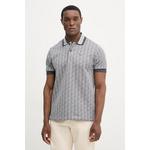Lacoste polo majica moška siva DH1417
