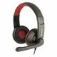 gaming slušalka z mikrofonom ngs ngs-headset-0212 pc, ps4, xbox, smartphone črna rdeča