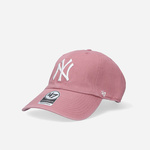 Kapa 47brand roza barva - roza. Kapa s šiltom vrste baseball iz kolekcije 47brand. Model izdelan iz enobarvne tkanine z vstavki.