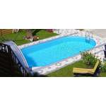 Steinbach Styria Pool Set Oval 800 x 400 x 150 cm - Peščena