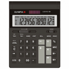 Olympia Germany Kalkulator namizni olympia lcd-612 sd