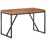 Greatstore Jedilna miza 120x60x76 cm trden akacijev in mangov les