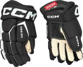 CCM Tacks AS 580 JR 10 Black/White Hokejske rokavice