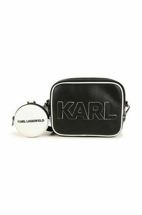 Karl Lagerfeld Kids Komplet torbice in denarnice Z10171 Črna