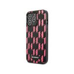 Karl Lagerfeld Klhcp13xmnmp1p za iphone 13 pro max črno pink zaščita - monogram plaque