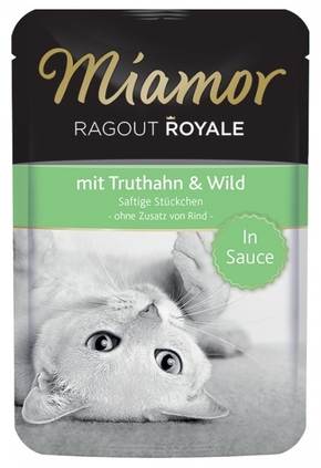 Miamor Ragout Royale puran + divjačina v soku - 100 g