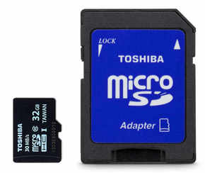 Toshiba microSD 32GB spominska kartica