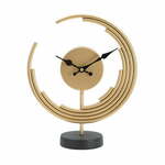 Namizna ura v zlatem dekorju Mauro Ferretti Moon