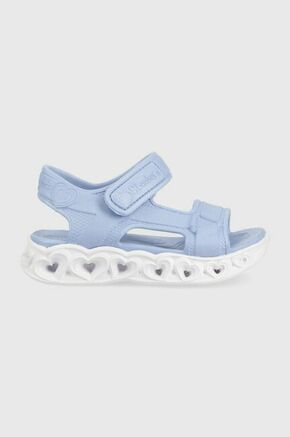 Otroški sandali Skechers Always Flashy - modra. Otroški sandali iz kolekcije Skechers. Model je izdelan iz sintetičnega materiala. Idealno za bazen