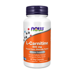 L-karnitin NOW, 500 mg (60 kapsul)