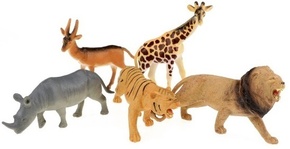 Teddies Živali safari plastika 11-15cm