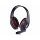 Gembird GHS-05-R gaming slušalke, 3.5 mm, rdeča/črna, 102dB/mW, mikrofon