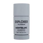Montblanc Explorer Platinum dezodorant v paličici za moške 75 g