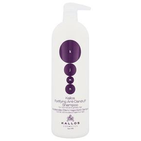 Kallos Cosmetics KJMN Fortifying Anti-Dandruff šampon za okrepitev las proti prhljaju 1000 ml za ženske