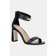 Marciano by Guess sandali s polno peto (blok) usnjeni črna G6YZ16.L0168.JBLK