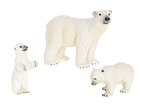 Zoolandia ľadový medveď s mláďatami