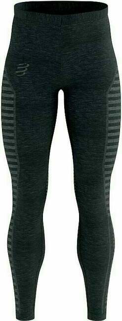 Compressport Winter Run Legging Black XL Tekaške hlače/pajkice