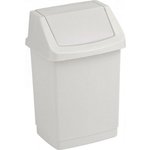 Curver Koš za smeti Click it 25 L, bel