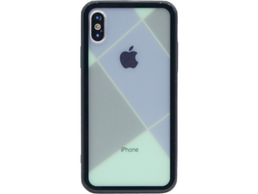 Chameleon Apple iPhone X/XS - Ovitek iz gume in stekla (TPUG) - Blue Net