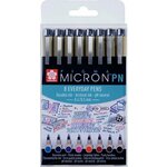 SAKURA Pigma Micron PN Komplet 8 Raznobarvnih Pero
