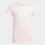 adidas Majica Essentials Big Logo Cotton T-Shirt IC6123 Roza Slim Fit