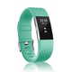 BStrap Fitbit Charge 2 Silicone Diamond (Small) pašček, Teal