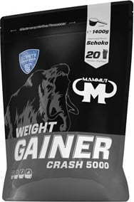 Weight Gainer Crash 5000 čokolada - 1.400 g
