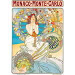 ENJOY Puzzle Monaco Monte Carlo, Alfons Mucha 1000 kosov