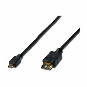 Digitus HDMI-HDMI-D Mikro kabel z mrežno povezavo 1 m