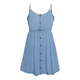 Vero Moda Ženska obleka VMFLICKA 10244708 Light Blue (Velikost XL)