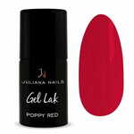 Juliana Nails Gel Lak Poppy Red rdeča No.587 6ml