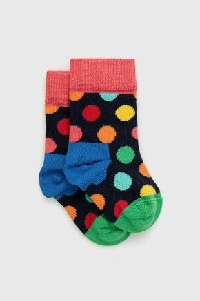 Otroške nogavice Happy Socks Kids Big Dot - pisana. Otroške nogavice iz kolekcije Happy Socks. Model izdelan iz vzorčastega materiala.