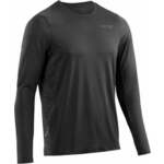 CEP W1136 Run Shirt Long Sleeve Men Black S Tekaška majica z dolgim rokavom