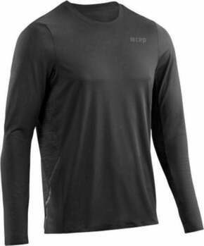 CEP W1136 Run Shirt Long Sleeve Men Black S Tekaška majica z dolgim rokavom