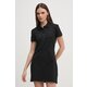 Obleka Lacoste črna EF5473