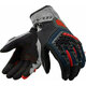 Rev'it! Gloves Mangrove Silver/Blue M Motoristične rokavice