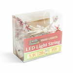 Family LED Božične lučke - Darila - 2,2 metra - 20 LED - toplo bela - 2 x AA