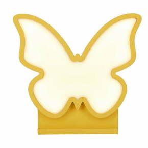 Rumena otroška namizna svetilka Butterfly – Candellux Lighting