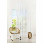 Bela prosojna zavesa 300x260 cm Plano – Mendola Fabrics