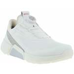 Ecco Biom H4 BOA Womens Golf Shoes White/Concrete 38