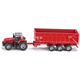 SIKU Farmer - Massey Ferguson traktor s prikolico, merilo 1:87