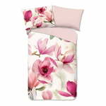 Rožnata bombažna posteljnina 140x200 cm - Good Morning