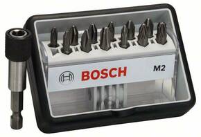 Bosch 12+1-delni komplet vijačnih nastavkov Robust Line M PH/PZ