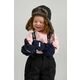 Otroška kapa Reima Ilves črna barva - črna. Otroška kapa iz kolekcije Reima. Model izdelan iz enobarvnega materiala.