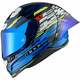 Nexx X.R3R Glitch Racer Blue Neon XS Čelada