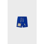 Otroške kratke hlače Mayoral mornarsko modra barva - mornarsko modra. Otroški kratke hlače iz kolekcije Mayoral. Model izdelan iz pletenine.