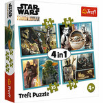 Trefl Puzzle 4v1 - Mandalorian