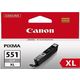Canon CLI-551G črnilo siva (grey)/črna (black), 11ml/7ml, nadomestna