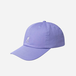 Bombažna kapa Kangol vijolična barva - vijolična. Kapa s šiltom vrste baseball iz kolekcije Kangol. Model izdelan iz enobarvnega materiala.